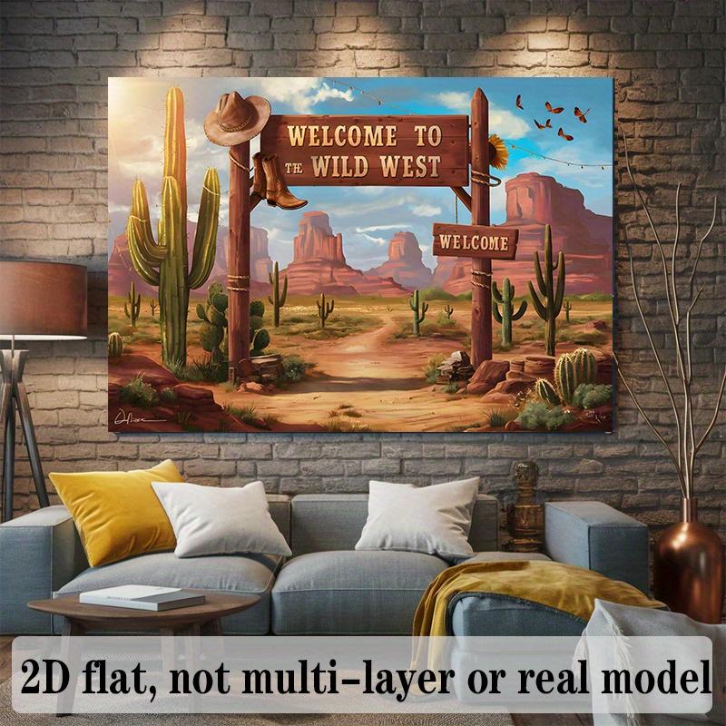 1 item suitable for a wild west cowboy-themed party photo props. For families and rooms.