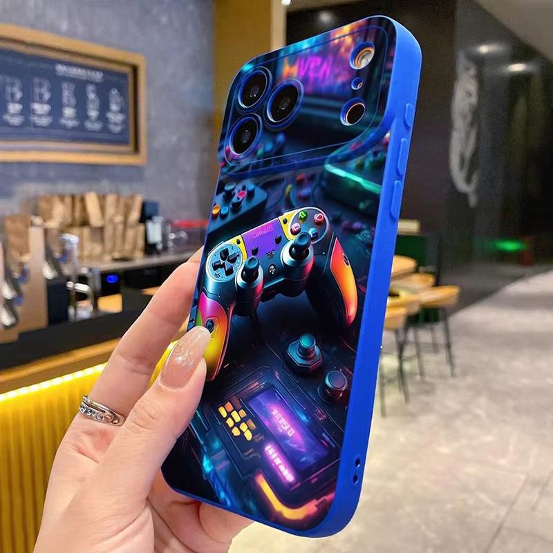 Красочный чехол-геймпад для телефона Samsung Galaxy S26 Ultra S25 S24 S23 S22 Plus S20 S21 FE A16 A35 A55 5G Ударопрочная задняя крышка