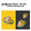 Подставка для скутера, поддержка парковки, держатель для самоката, противоскользящая стойка для скутера, напольная стойка для хранения скутера, аксессуары для большинства колес скутера
