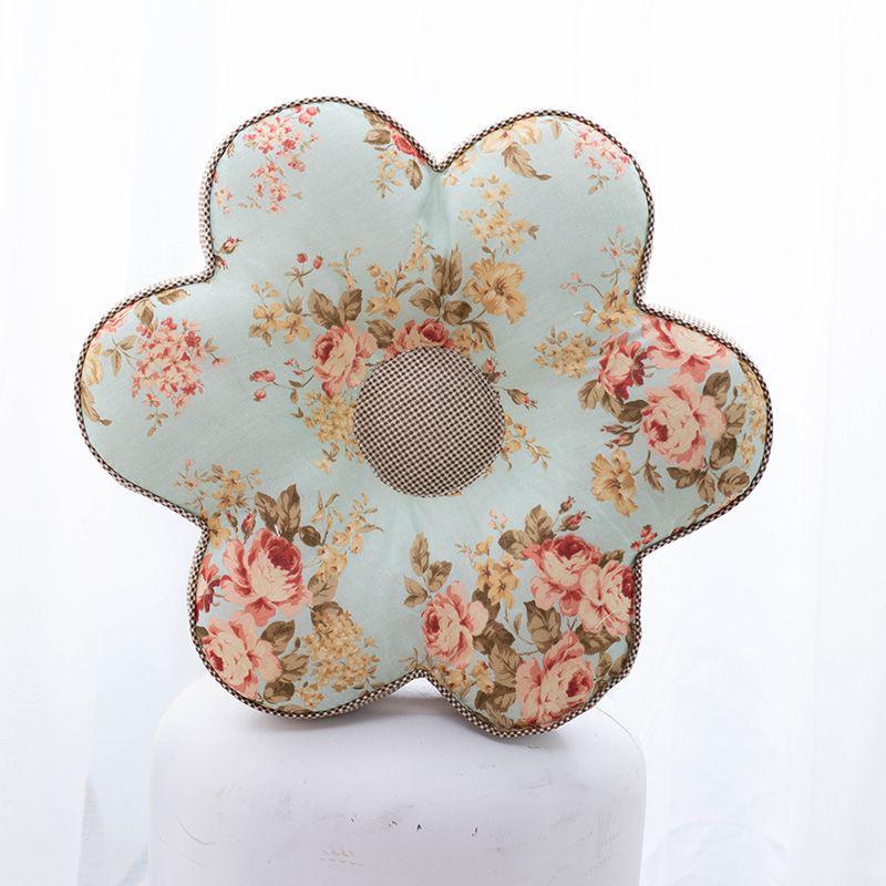 Корейская подушка с цветком сливы: Подушка для сна из 100% хлопка для офиса и спальни