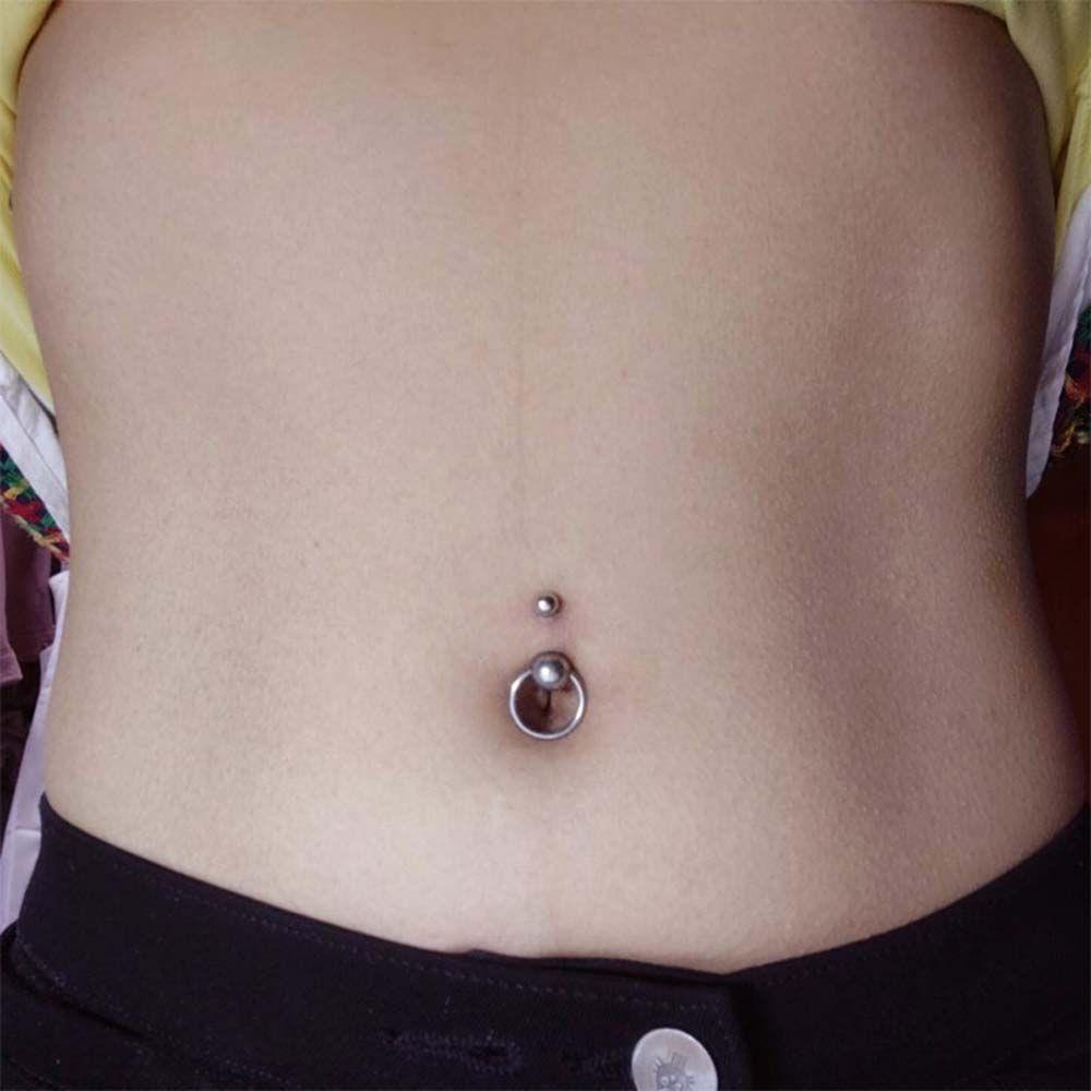 Punk Sexy Earrings Ball 1 Pc Surgical Steel Belly Button Rings Navel Piercing Body Piercing Jewelry