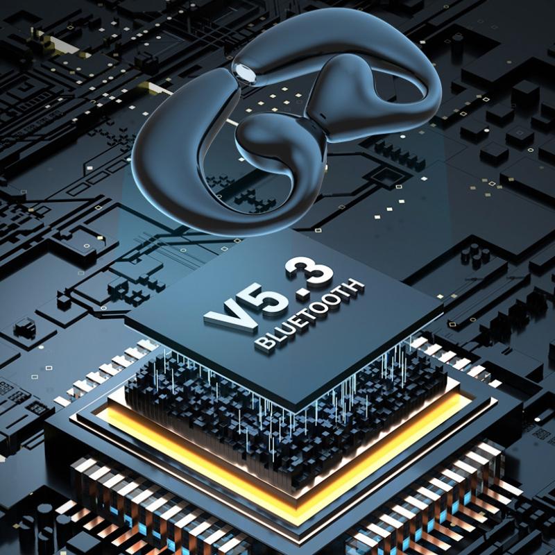 New Bluetooth Headphones with Digital Display Wireless Running Headphones Long Endurance Painless Wear