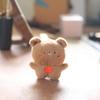 Adorable Plush Animal Keychain Soft Bunny Bear Duck Bag Charm Cute Stuffed Toy