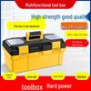 Extra Large Double-Layer Industrial Grade Durable Folding Toolbox