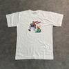 [USED] BRIDGESTONE X Lupin the Third Anime T-shirt, Not for Sale, 90's, Vintage, Size 35