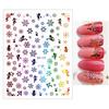 Nail Sticker Christmas Patterns 3D Effects DIY Snowflakes Christmas Nail Art Foils
