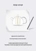 Heat-Resistant Large Capacity Glass Teapot for Home Tea Brewing and Water Boiling