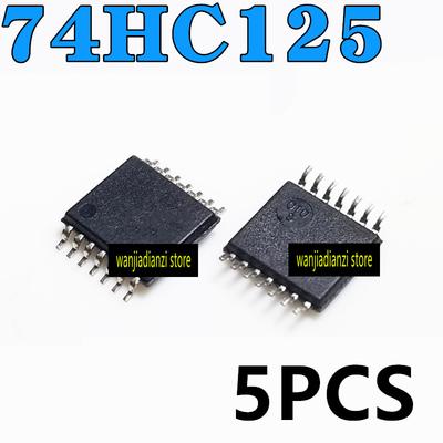 5 шт. оригинальных 74HC125PW SN74HC125PWR HC125 TSSOP14 ножки TSSOP-14 логика