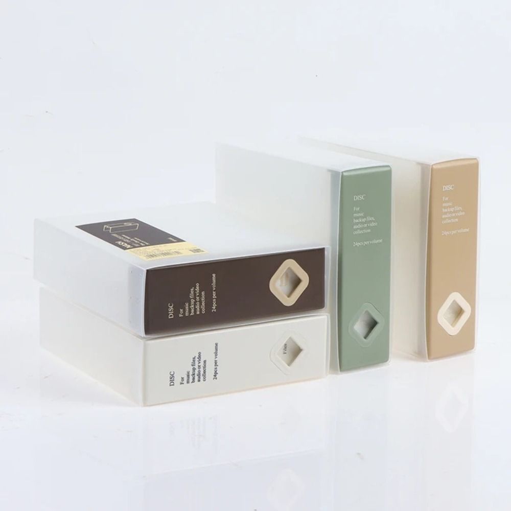 24 CD Capacity CD Storage Box CD Sleeve CD Disc Package Universal CD Case Game Album