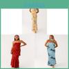 French Floral Chiffon Maxi Dress With Zipper For Summer Beach Vacation