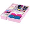 4Pcs Bra Organizer Box Set Underwear Houseware Drawer Divider Storage Drawer Grid Storage Box