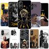 Чехол для телефона рэпера 2pac певца Tupac для Xiaomi Poco F7 Ultra X7 X6 X5 Pro M7 Redmi 15C 15 13C 13 12C 12 10C 10 9A 9C 9T 9