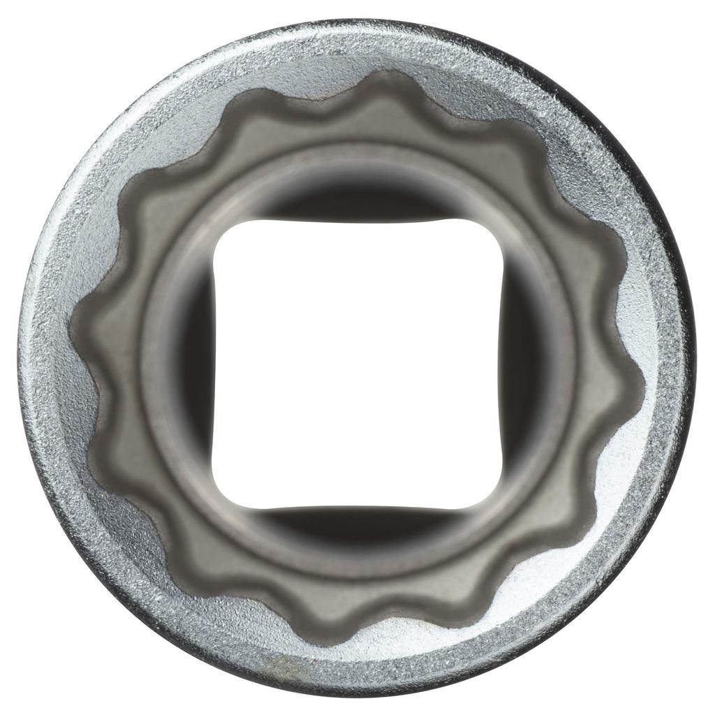 TONE Deep Socket Drive Angle Width Across Flats 19mm (12 Square) HP4D-19L 12.7mm (1/2")