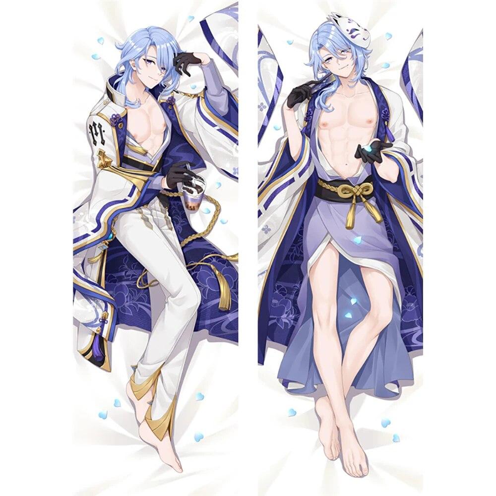 Genshin Impact Nahida Dakimakura обнимая тело наволочка отаку 2-сторонний чехол для подушки персиковая кожа 2WAY Декор подарок