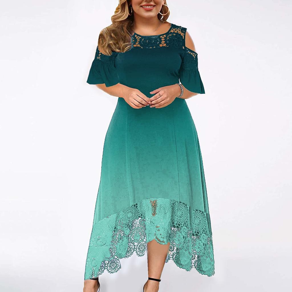 Модное женское кружевное платье-футляр без бретелек с короткими рукавами и рюшами