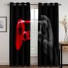 Children Kids 3D Printing Video Gamer Window Curtains for Boys Bedroom Gaming Door Living Room Decor Drapes Blind Shading 2panel