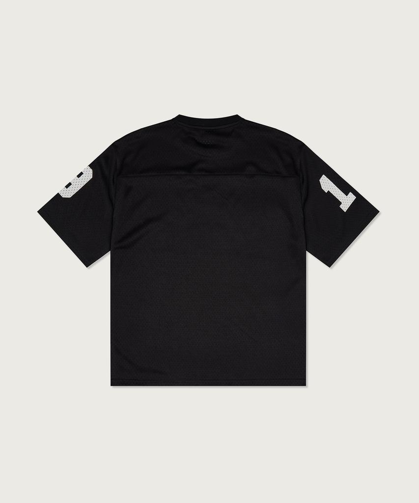 Champion Сетчатая футбольная футболка для колледжа Черная