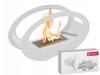 Tabletop Bio-fireplace Echo White Gits