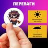 Значки Гарри Поттер Harry Potter на булавке 44 мм набор 6шт 