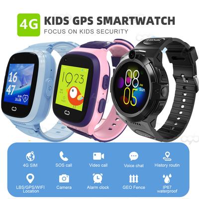 Детские умные часы 4g, GPS, Wi-Fi, видеозвонок с блокировкой лица, Sos трекер, местоположение, умные часы Camer Lt30e Lt31e, водонепроницаемые детские часы