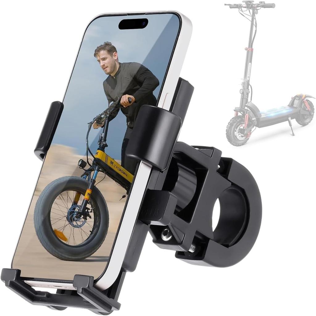 Bike Phone Mount Motorcycle Phone Holder Electric Mountain Car Handlebar Cell Mobile Stands Bicycle Scooter Treadmill Accessories