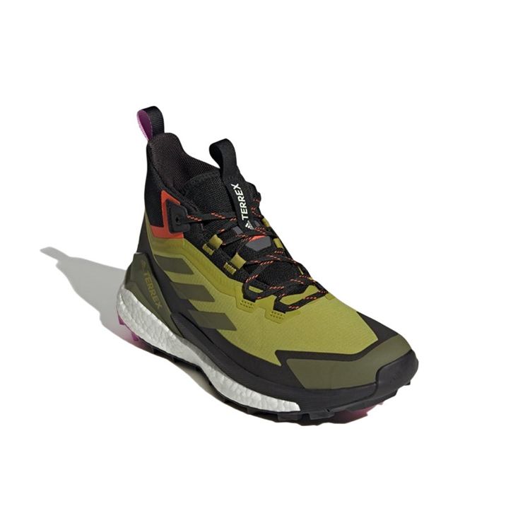 adidas Мужские кроссовки Terrex Free Hiker 2 GORE-TEX Pulse Olive Green Focus-Olive Impact-Orange GV8900