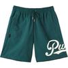 Team CC Elastic Comfortable Lace-Up Mid-Waist Three-Quarter Casual Shorts Men Shorts Christmas-Green 630941-60