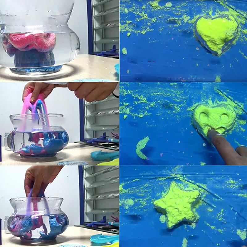 50 г детский не мокрый волшебный песок для детей, игрушки, красочный Марс, космический песок, волшебный песок, слизь, игры в помещении, развивающие забавные игрушки для детей, подарки для детей