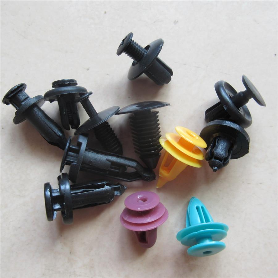 300PCS Mixed Car Fasteners Car Door Bumper Mudguard Trim Panel Fender Lining Ret