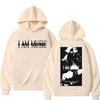 Rapper Playboi Carti I Am Music New Album Graphic Print Hood Men Hoodies New Fashion Letter Printed Graphic Sweatshirts Casual