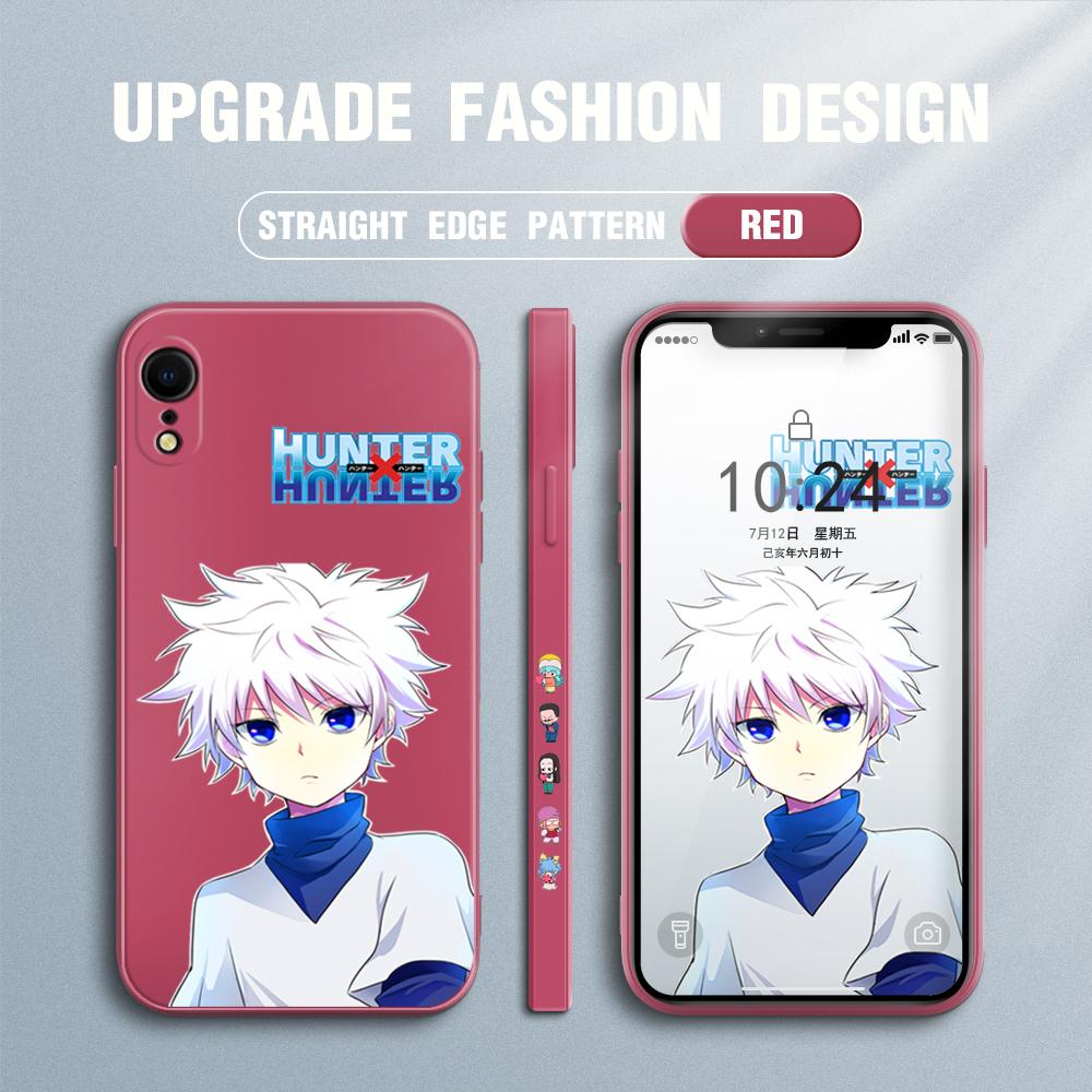 Модный чехол для телефона с рисунком аниме для Redmi Xiaomi POCO Note 10 Pro 9 9A 9T 10C 8 7 11 Lite 5G X3 M3 с квадратным краем, мягкие защитные чехлы для полной камеры