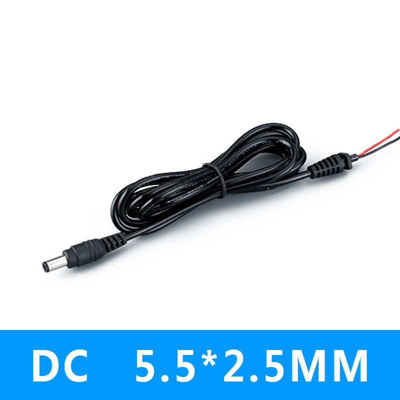 4 шт. 100 см 2-контактный штекер питания постоянного тока Кабель Шнур Штекер 5,5*2,5 мм 5,5x.2,1 мм 4,0*1,7 мм 3,5*1,35 мм Адаптер ремонтный пигтейл провод