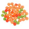 10Pcs Resin Mixed Artificial Orange Fruits Miniature Doll House Accessories