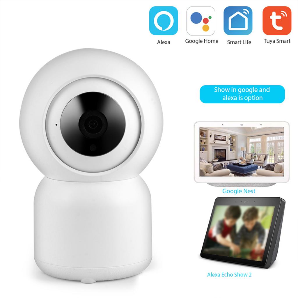 1080P Intelligent Wireless Camera WiFi CCTV Home Security Monitor Work With for Tuya (Royaume Uni )