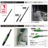 ENGINEER Combination Tool Set 8-Piece, for Damaged Phillips & Hex Bolts, Includes Flathead Screw Remover, DXZ-07, Green