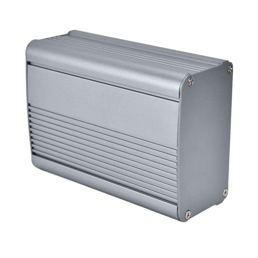 Электронная коробка из алюминиевого сплава, разделенный алюминиевый корпус, проектные инструментальные коробки 55x95x130 мм