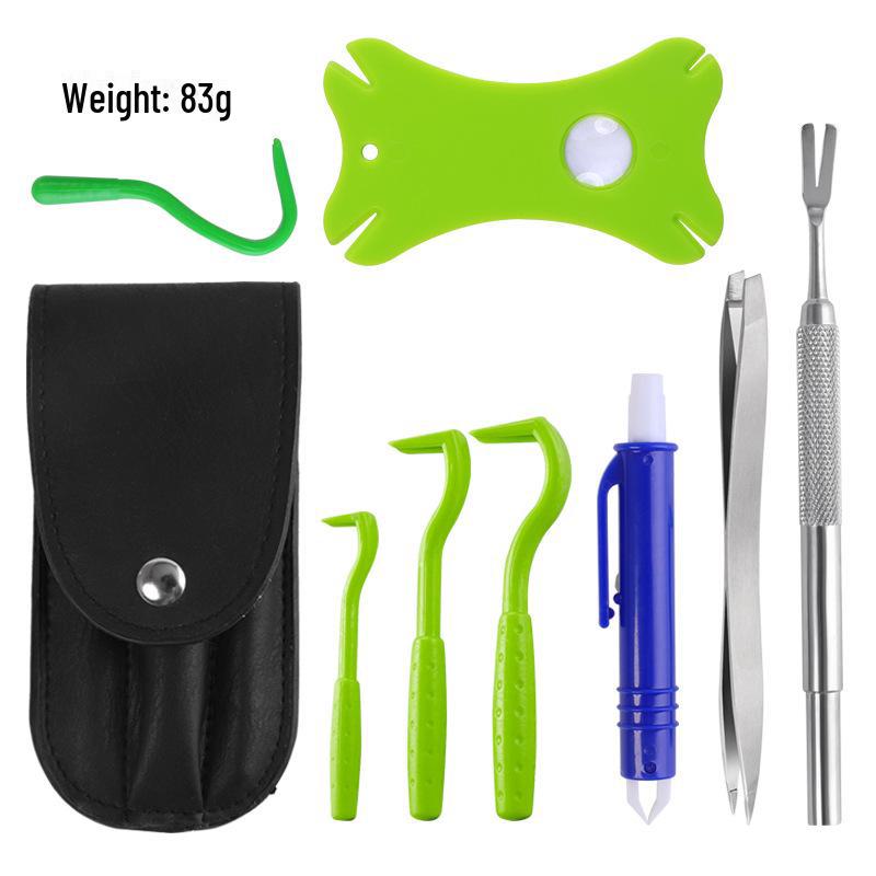 Зажим-бабочка из нержавеющей стали для удаления блох и вшей у домашних животных