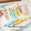 Bear Art Knife - Cute Cartoon Student Office Paper Cutter (Portable and Compact)