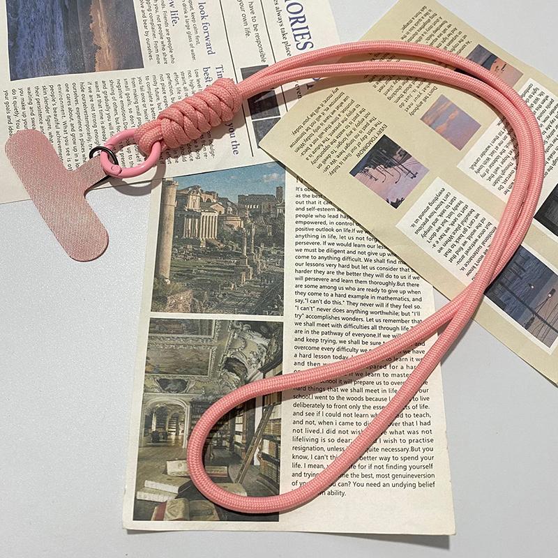 Anti-Lost Hanging Rope Phone Backpack Keychain Flashlight Camera Lanyard High Strength Parachute Cord Paracord