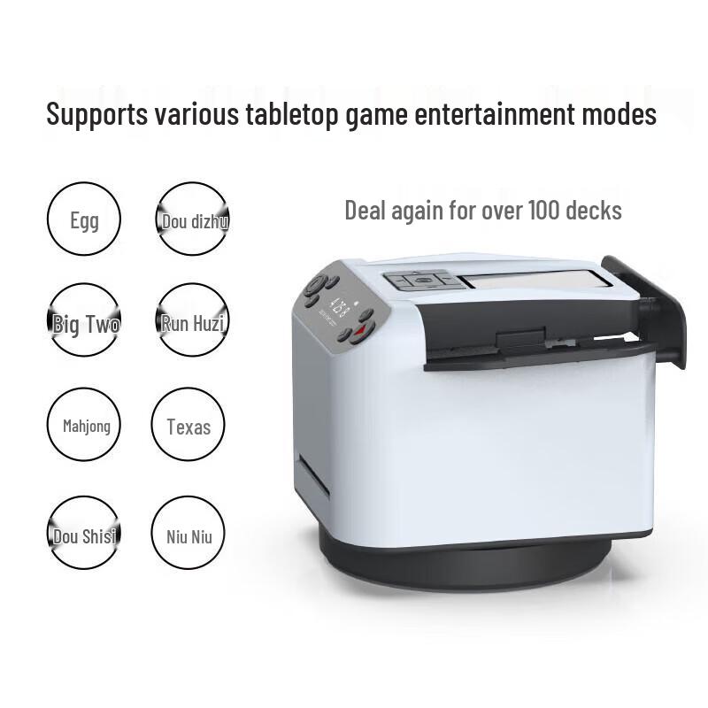 Automatic Card Shuffler and Dealer
