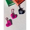 Jammyfinger LOVE HEART KEYRING_ 2 COLOR