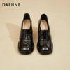 DAPHNE Элегантные лоферы на платформе в французском стиле