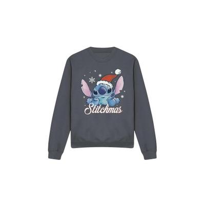 Lilo & Stitch Унисекс Взрослый Рождественский свитшот Stitchmas