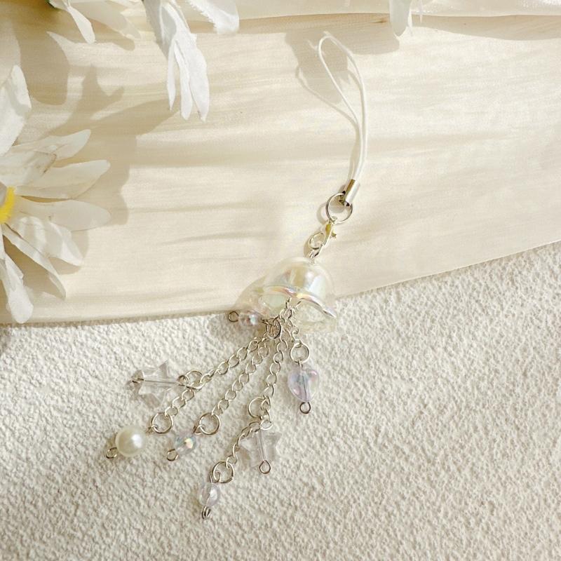 Handcrafted Star Night Pearls Hangings Stylish Star And Pearls Wind Chime Pendant Decoration Adds Romance To Any Room