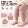 Stripes Toddler Leggings Ribbed Knit Stretch Pants New Baby Girls Leggings  Ankle-Length Pants