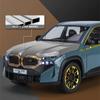 1:24 BMW XM SUV Alloy Sports Car Model Die-cast Metal Car Vehicle Model Simulation Sound and Light Pull Back Collection Children's Toys Boys Gift
