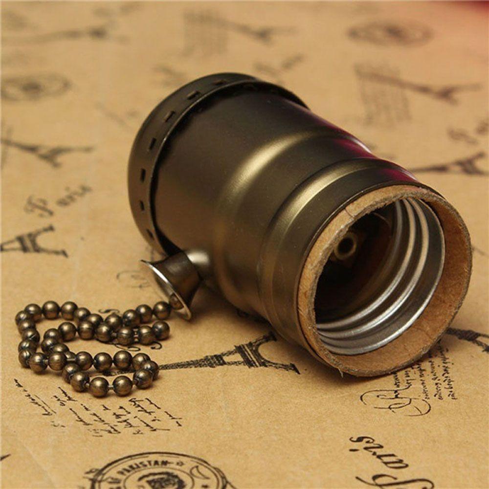 Lamp Holder Edison E26/E27 Aluminum Shell Accessories No Switch Lighting Lamp Bases Socket Holder