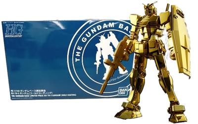HG Gundam Base Limited Prize Мобильный костюм Gundam Gundam RX-78-2 [Золотое покрытие]