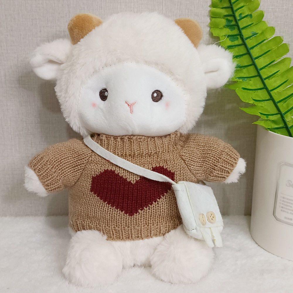 Интернет-звезда Поки Ягненок Плюшевая игрушка: Милая кукла Овечка Белль в наряде - Идеальный подарок для девочек