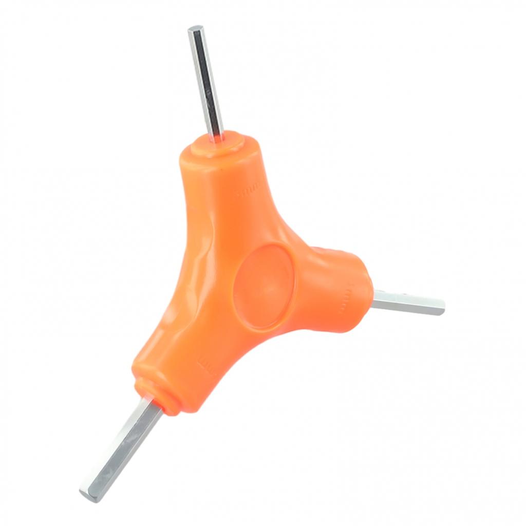 Trigeminal Hex Key 2.5/3/4/5/6/8mm Chrome Vanadium Steel